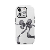 Satynowa kokardka Midnight