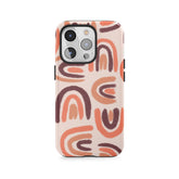 Tęczowe znaki retro