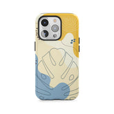 Abstrakcja Golden Tropics