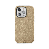 Tekstura złotego labiryntu