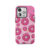 Pączki z różowym mrozem