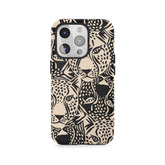 Kolaż plemiennych twarzy