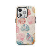 Pastelowy ogród muszli