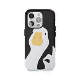 Podejrzane spojrzenie gęsi