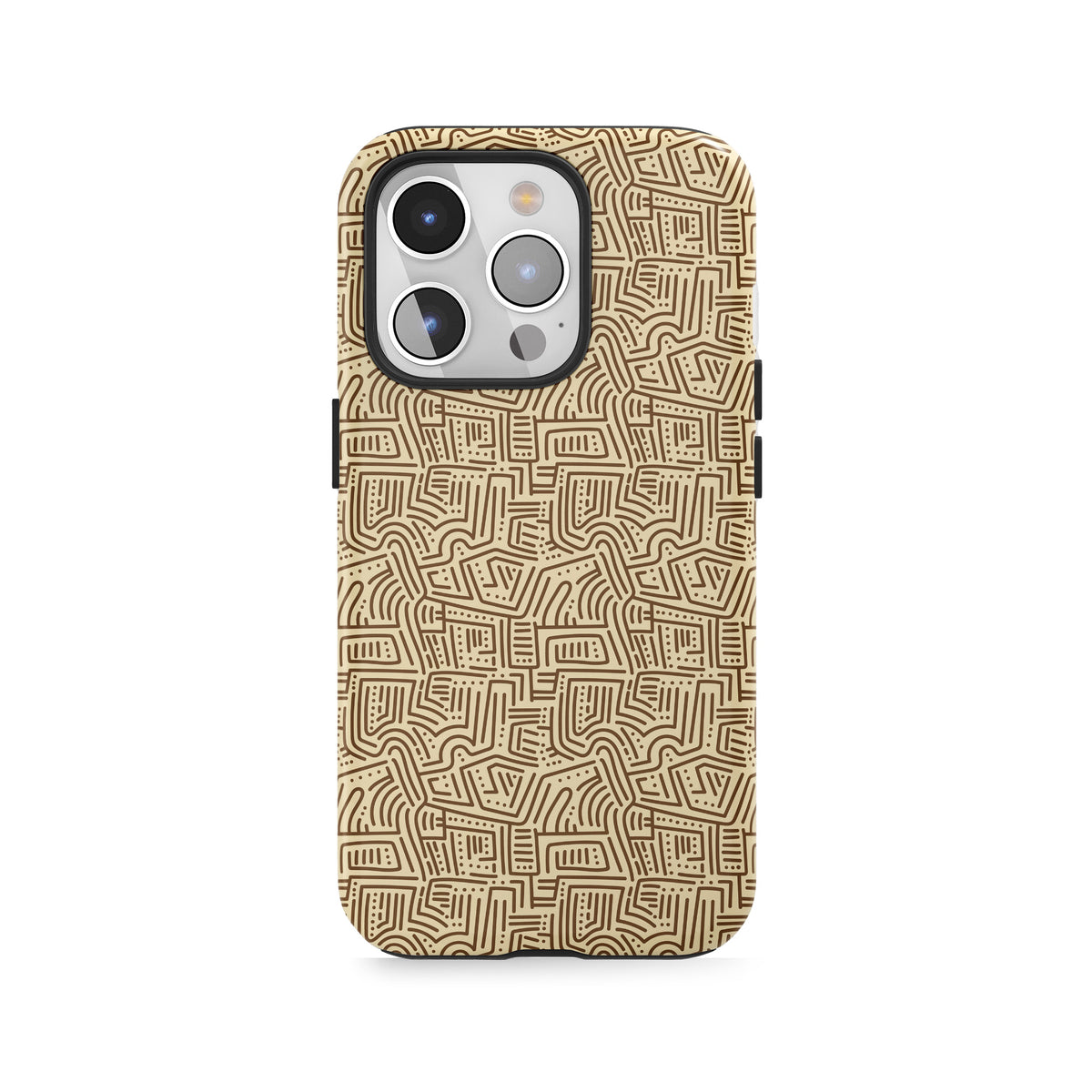 Golden Maze Texture
