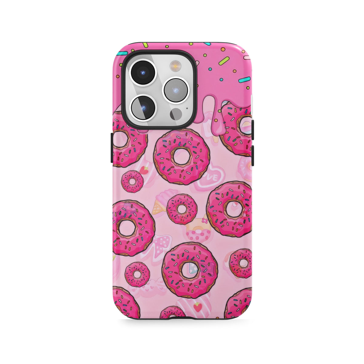 Pink Frosted Donuts